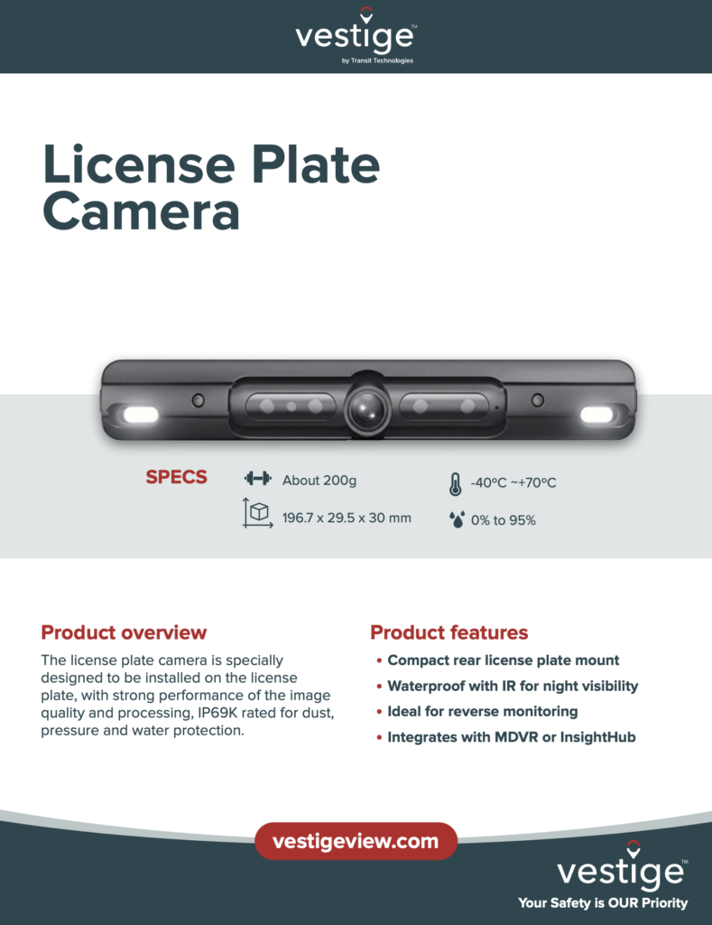 License Plate Camera