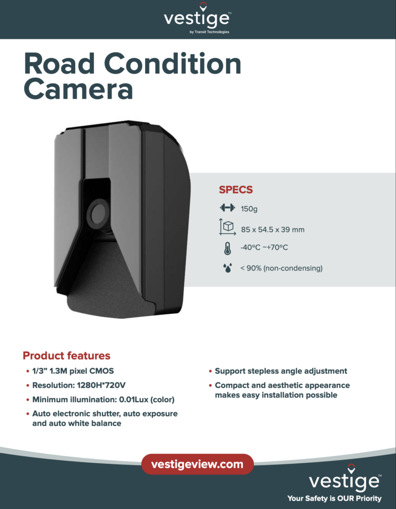 Road Condition Camera