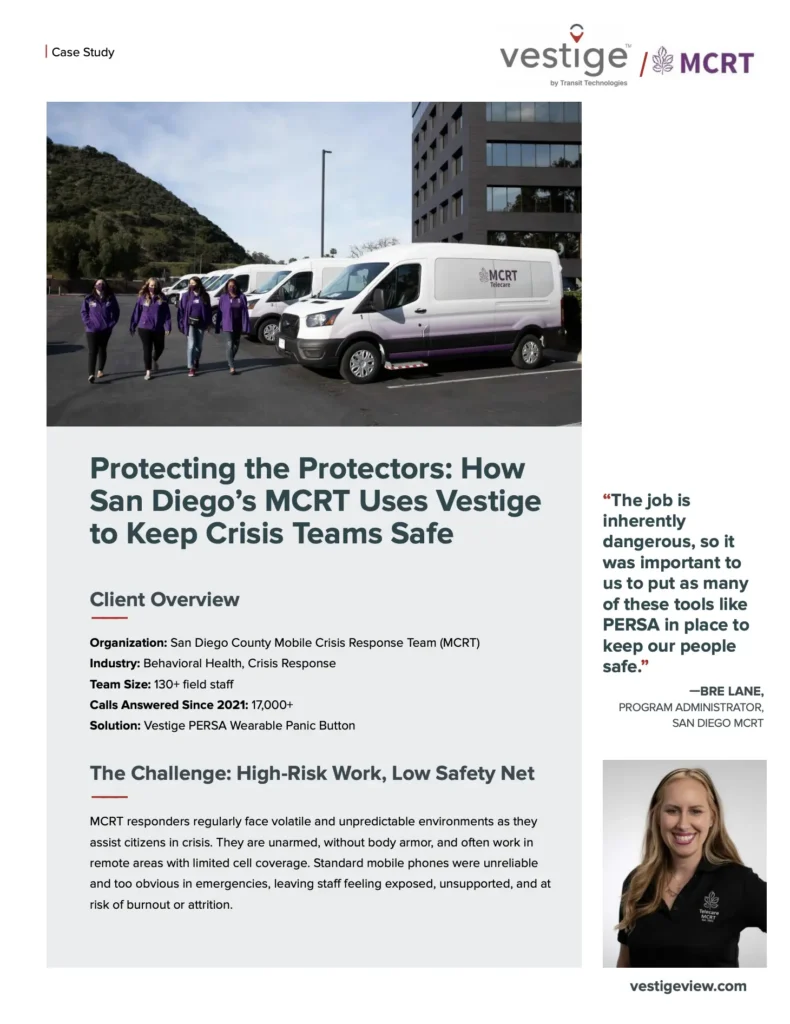 San Diego MCRT Case Study